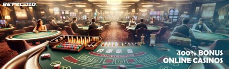 online casino 400 bonus